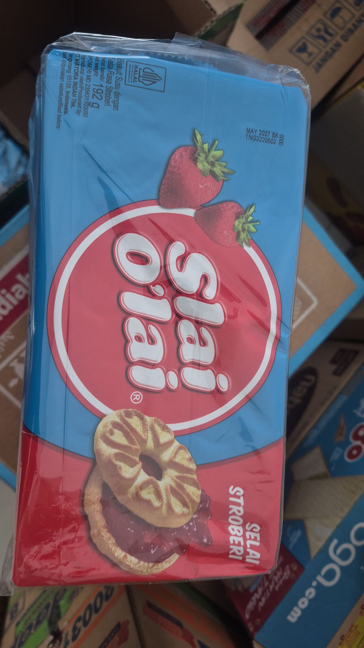 Rak stok toko FU MART